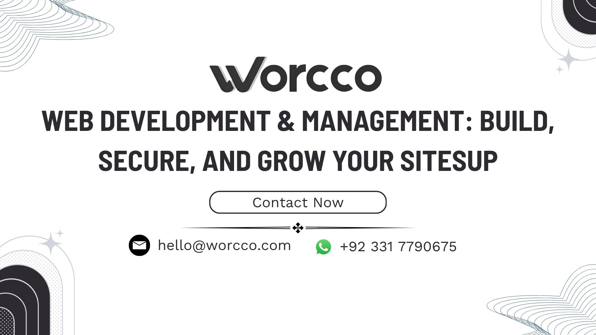 Web Development & Management: Build, Secure, and Grow Your Site